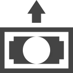 Money Withdraw SVG Icon